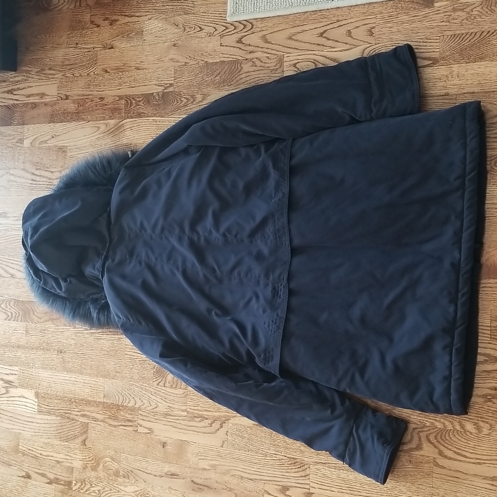 (XL) Carroll Reed Winter Jacket ❤ Faux Fur Trim on Hood❤ Warm and Cozy Soft - Picture 9 of 9